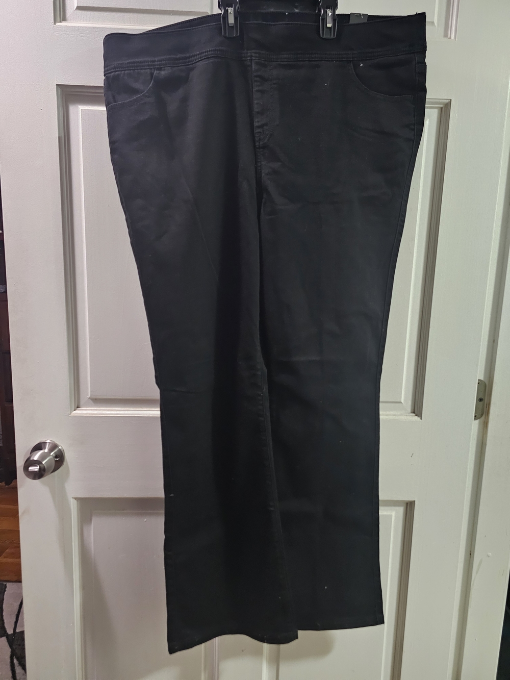 torrid Black Straight-Leg Pull-On Pants